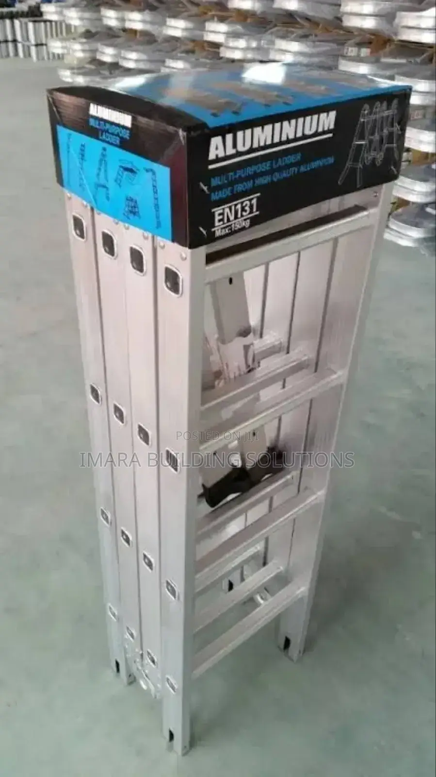 Professional 4x5 Aluminum Multipurpose Ladder – Built To Last