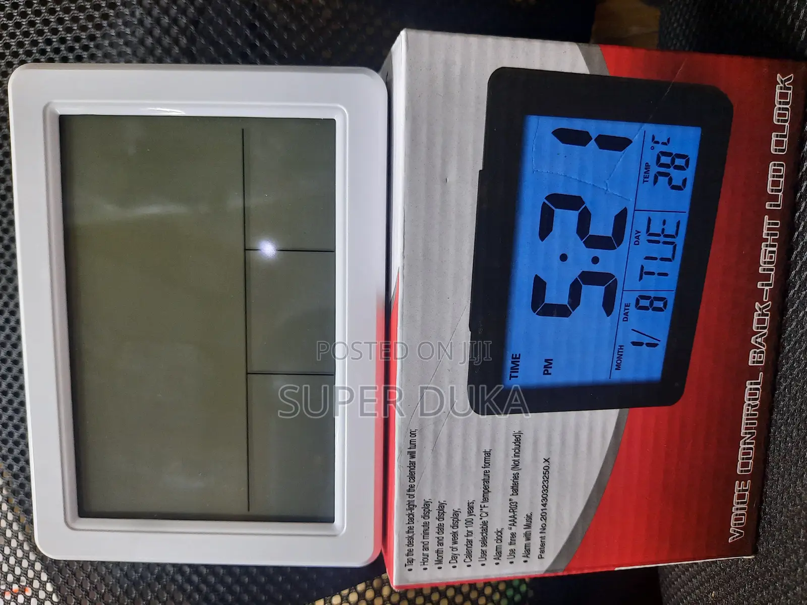 Ds-2619 Digital Alarm / Digital Table Clock.