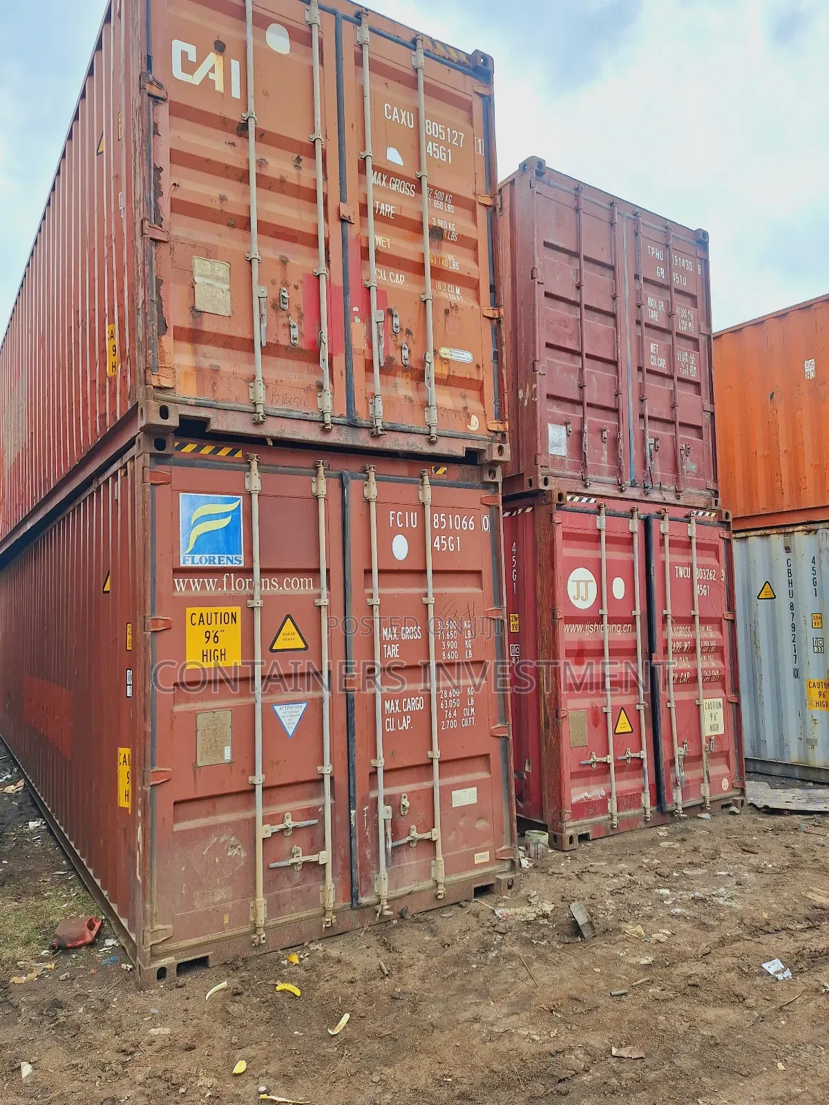 Ready to Use Shipping Containers- 40ft and 20ft Perfectly Conditioned.