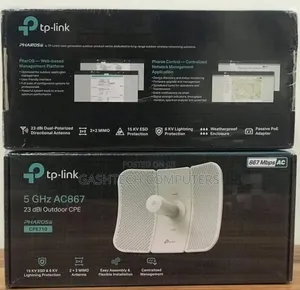 Tp-Link 5ghz 23dbi Outdoor Access Cpe - Tl-Cpe710