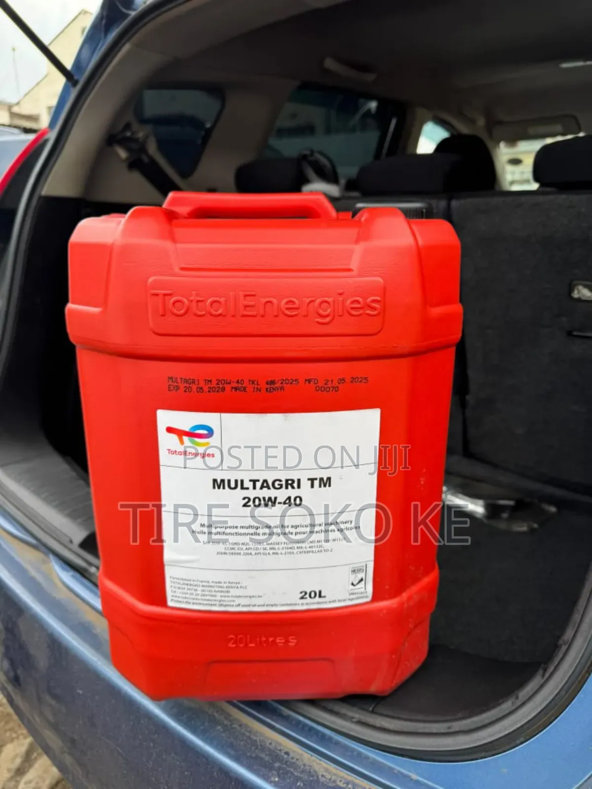 Total Multagri Tractor Oil Tm 20w-40 (20lts)