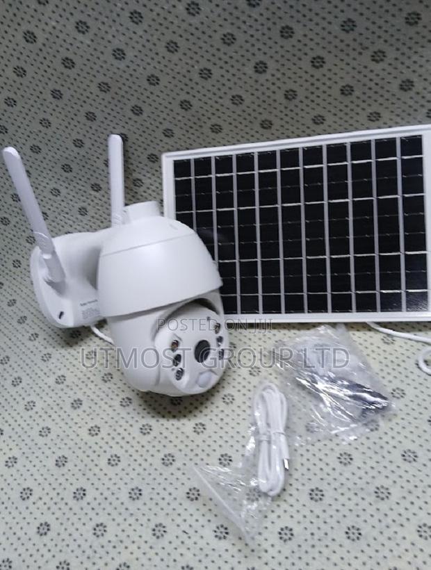 4g Ubox Mini Solar PTZ Camera 3mp Hd Hd Metallic - main view