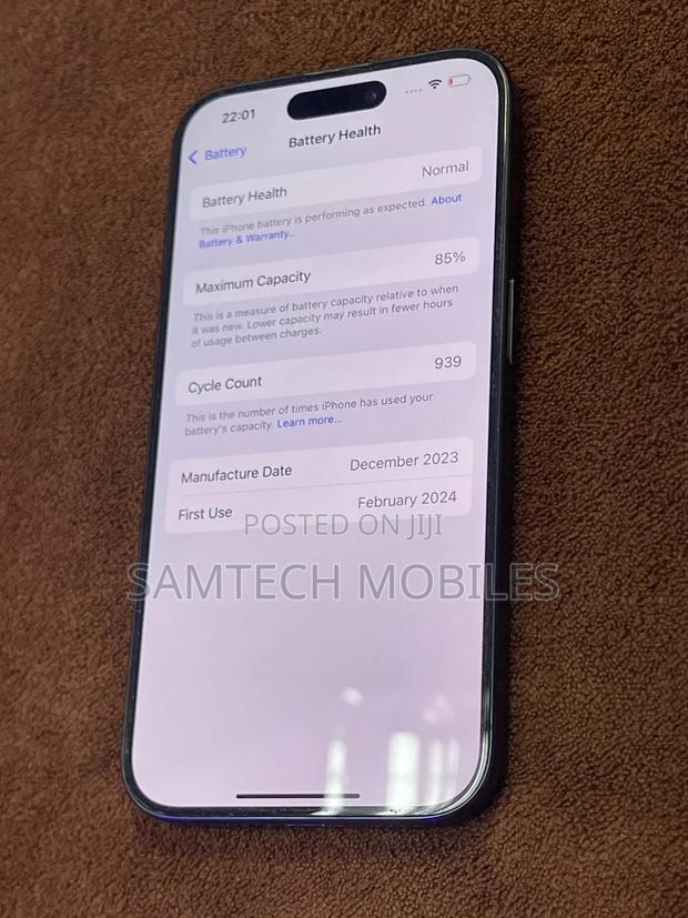 Apple iPhone 15 Pro 256 GB Silver - thumbnail 5