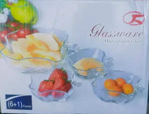 Gold Colour 7 in 1 Dessert Bowl Set