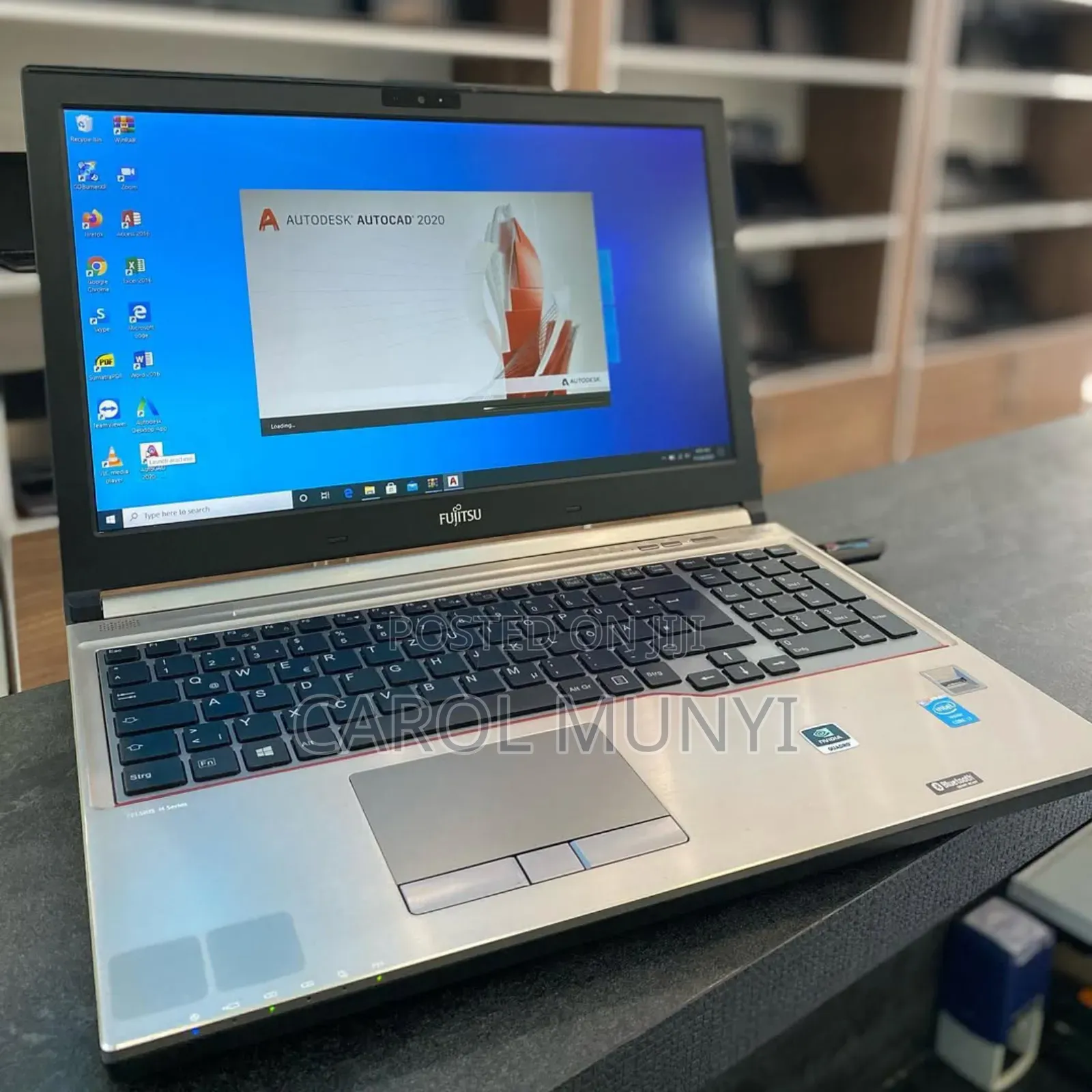 New Laptop Fujitsu Celsius H720 16GB Intel Core I7 SSD 500GB