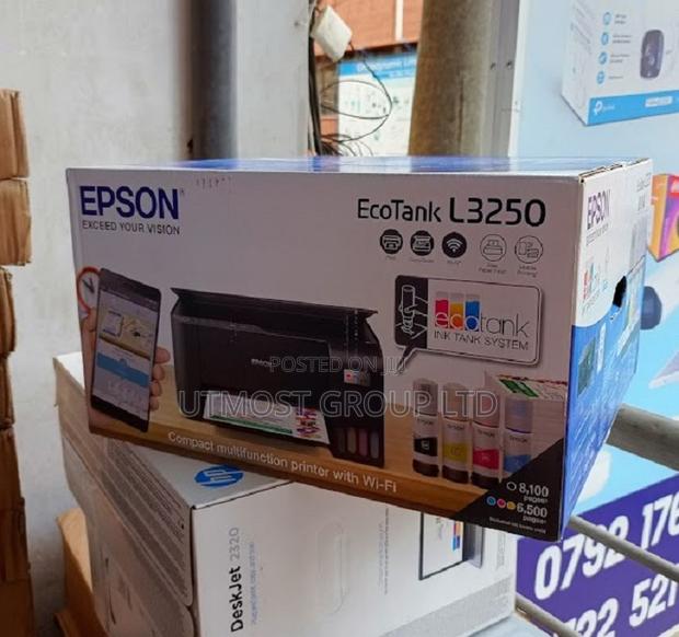 Smart Epson Eco-Tank L3250 A4 Wi-Fi All-in-One Ink Tank Printer