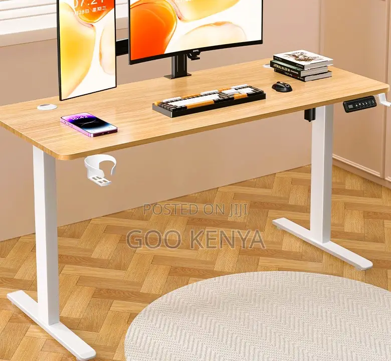 Office Table; Height Adjustable Electric Modern Office Table