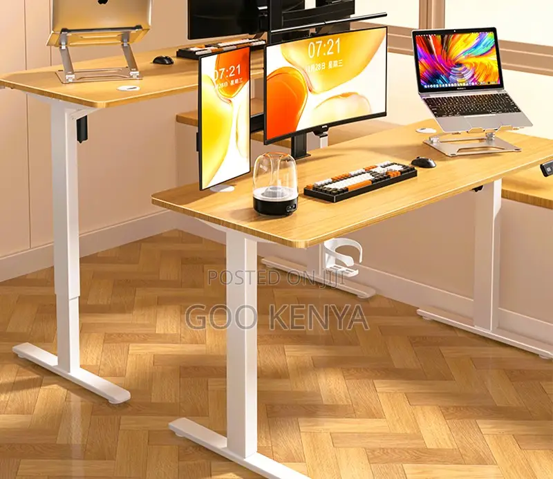 Office Table; Height Adjustable Electric Modern Office Table