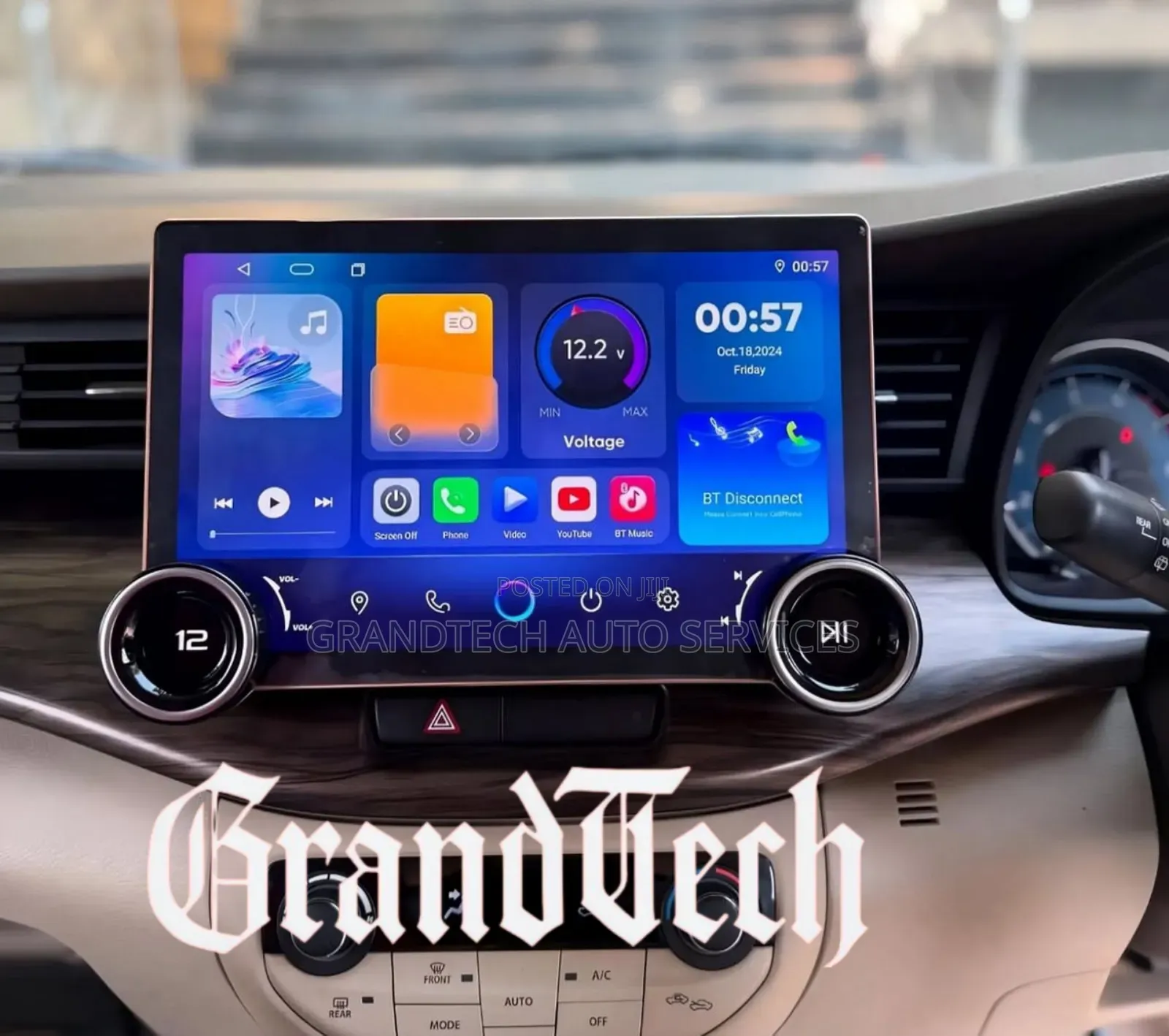 Dual Knob Android  Radio