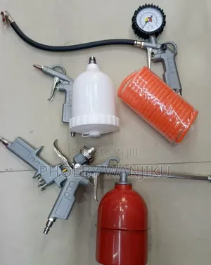 Pneumatic Air Tool Kit With Air Compressor