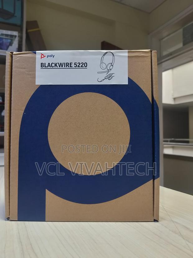 Plantronics Poly Blackwire 5220 Stereo Wired Headset - main view