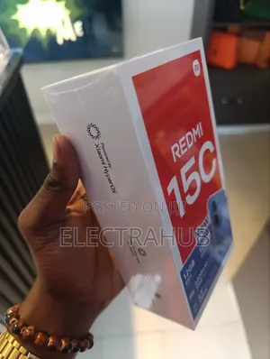 New Xiaomi Redmi 15C 4G 128 GB Black