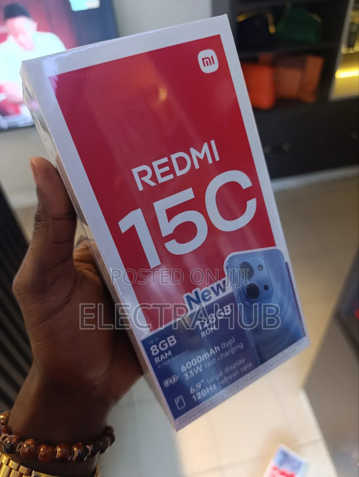 New Xiaomi Redmi 15C 4G 128 GB Black