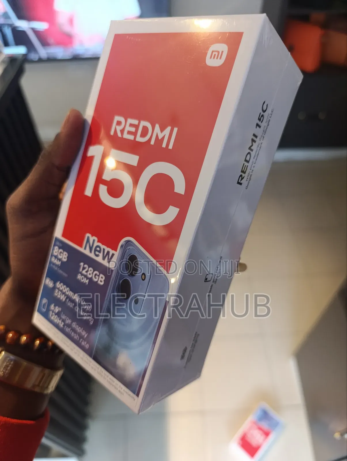 New Xiaomi Redmi 15C 4G 128 GB Black