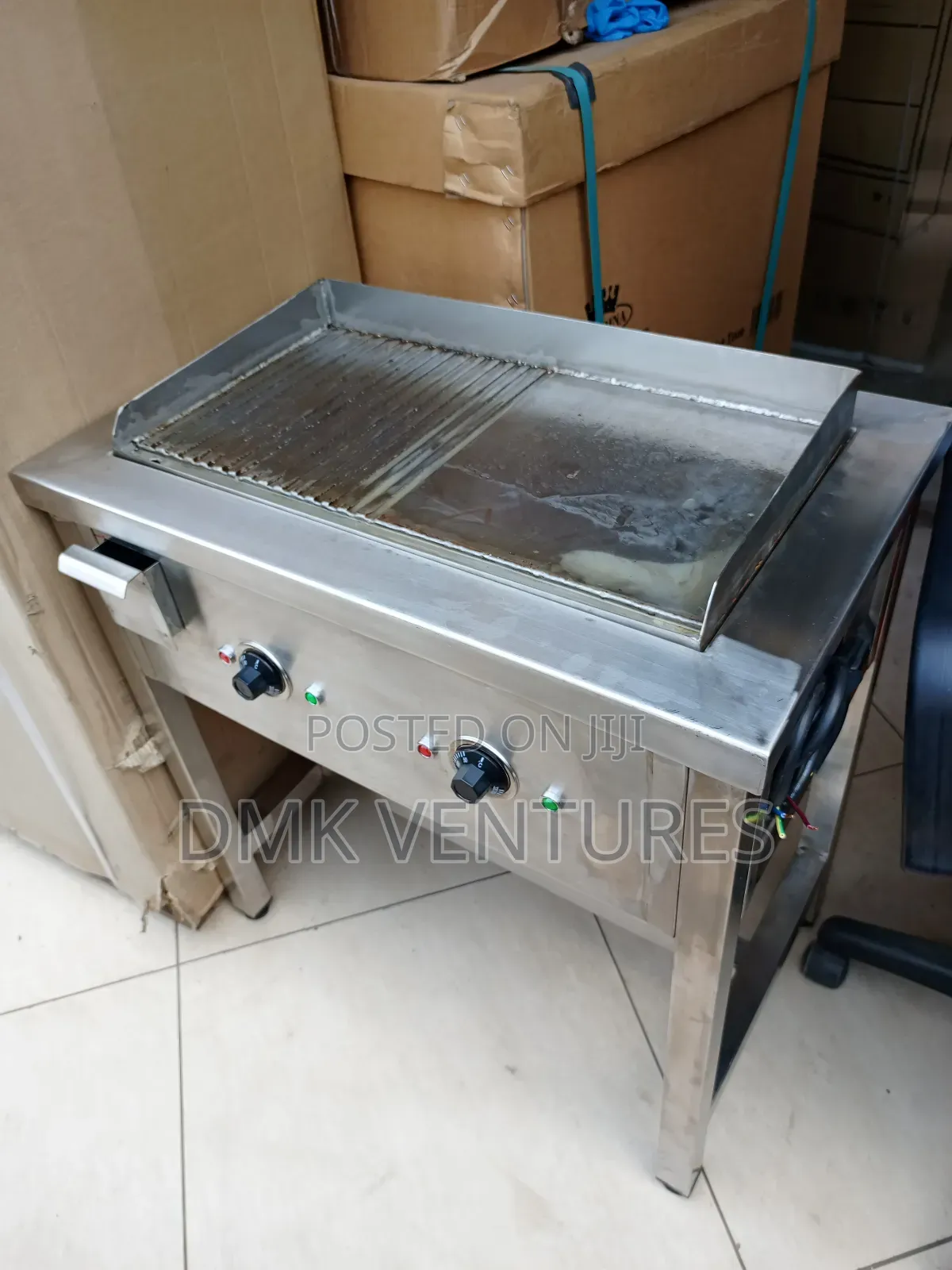 Stylish Half Grooved Griddle