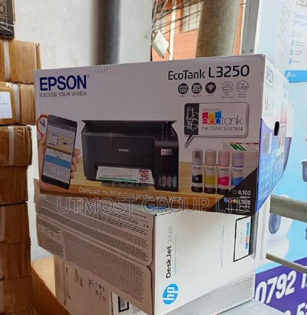 Wireless Epson Ecotank L3250 A4 Wifi All in One Ink Tank Printer