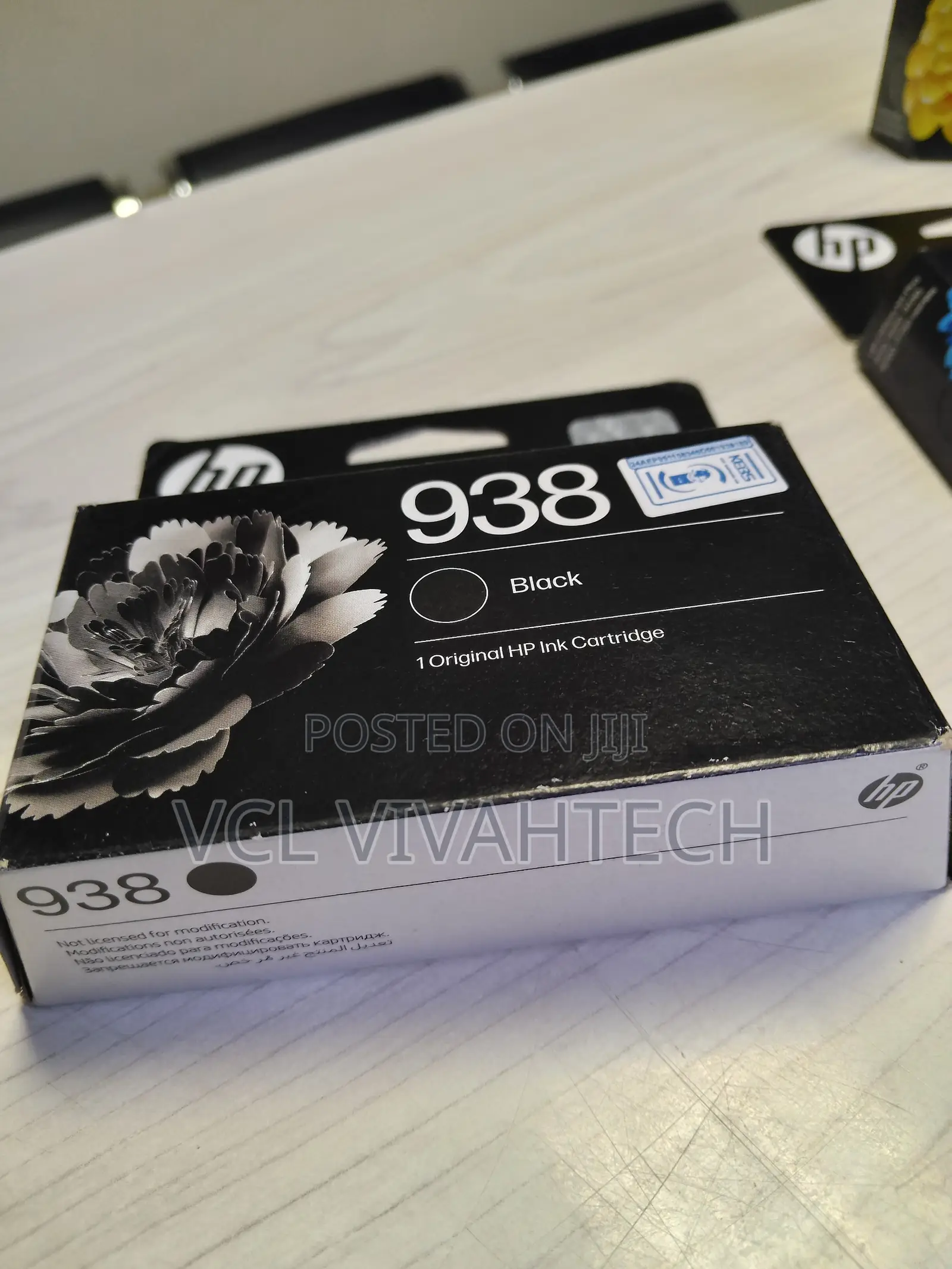 Hp 938 Black Ink Cartridge for 9730 Series