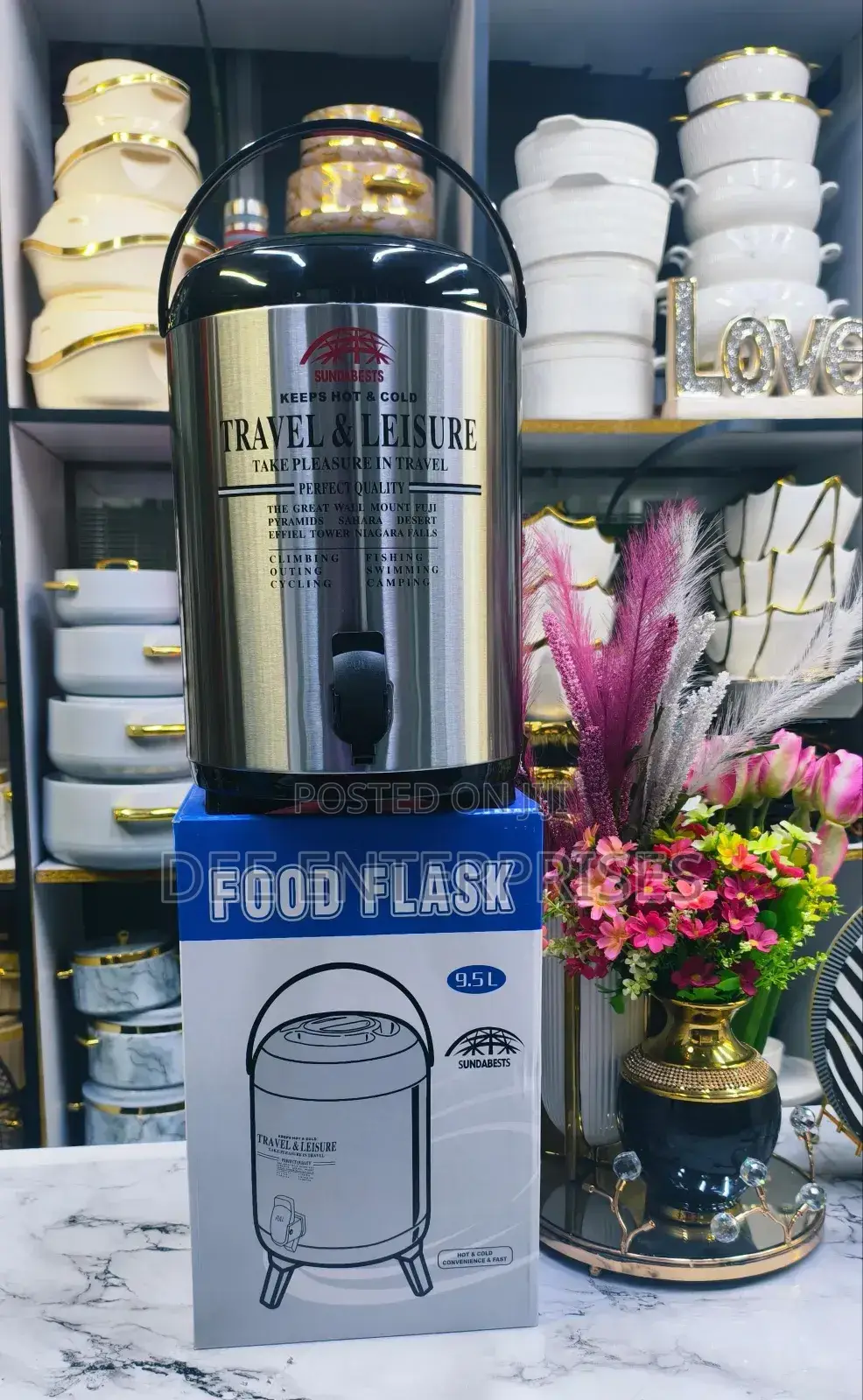 9.5ltr Tea Urn Double Tap