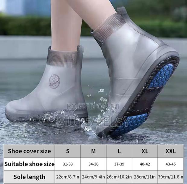 Waterproof Silicone Shoe Covers - thumbnail 3