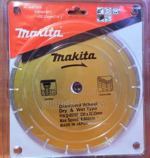 9" Makita Diamond Disk. Makita Diamond Wheel,
