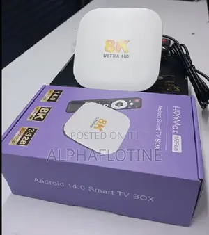 Android 14.0 Smart Tv Box Utra Hd 3528 Rockchip-4gb/128gb
