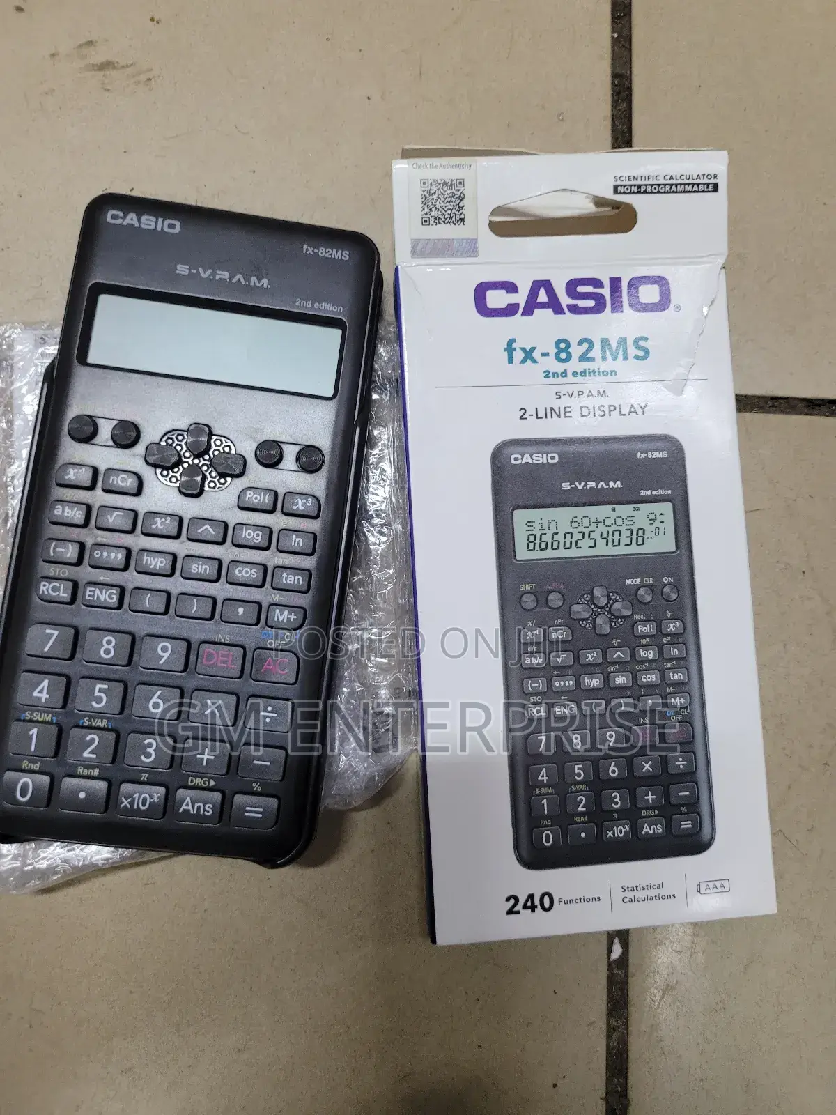 Fx-82 Calculator Original
