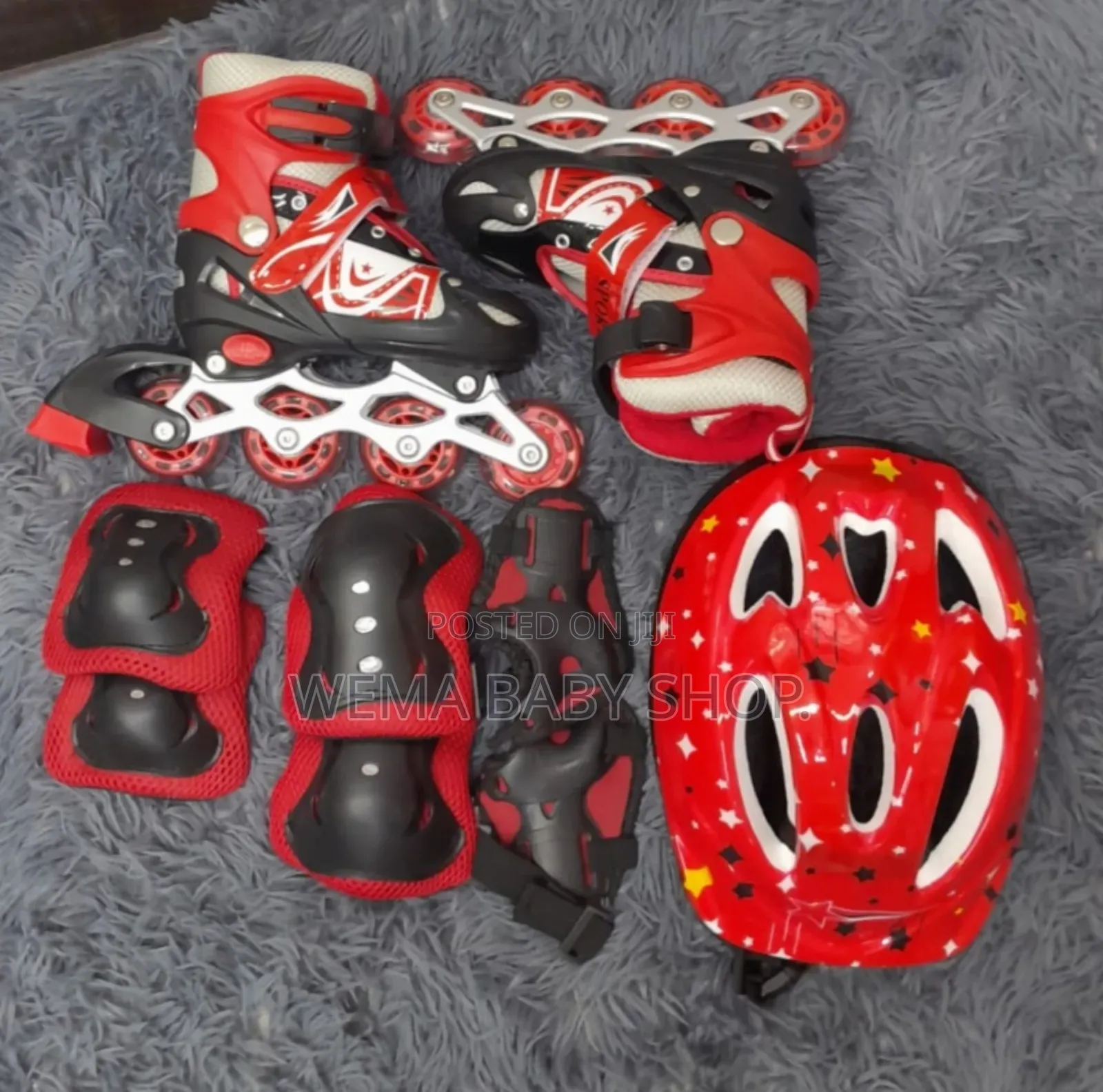 Kids Skating Shoes Complete Set