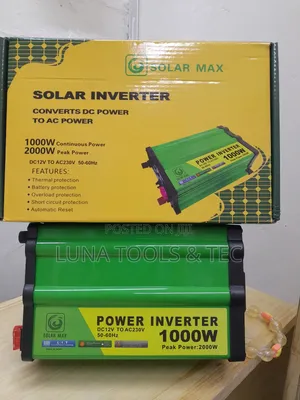 1000w Solarmax Solar Inverter Dc12v to Ac 230v.