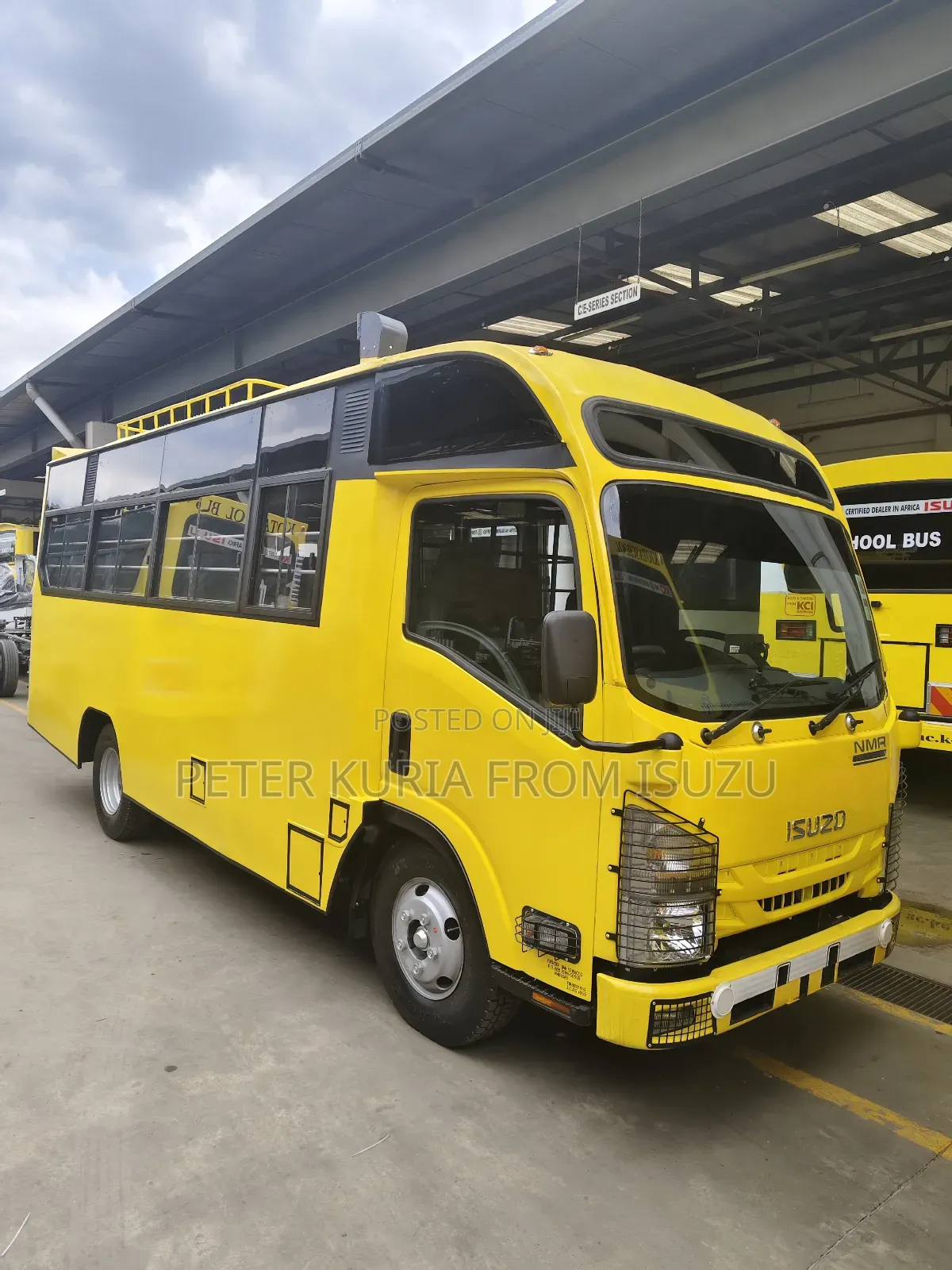 New Isuzu NMR 2024 Yellow