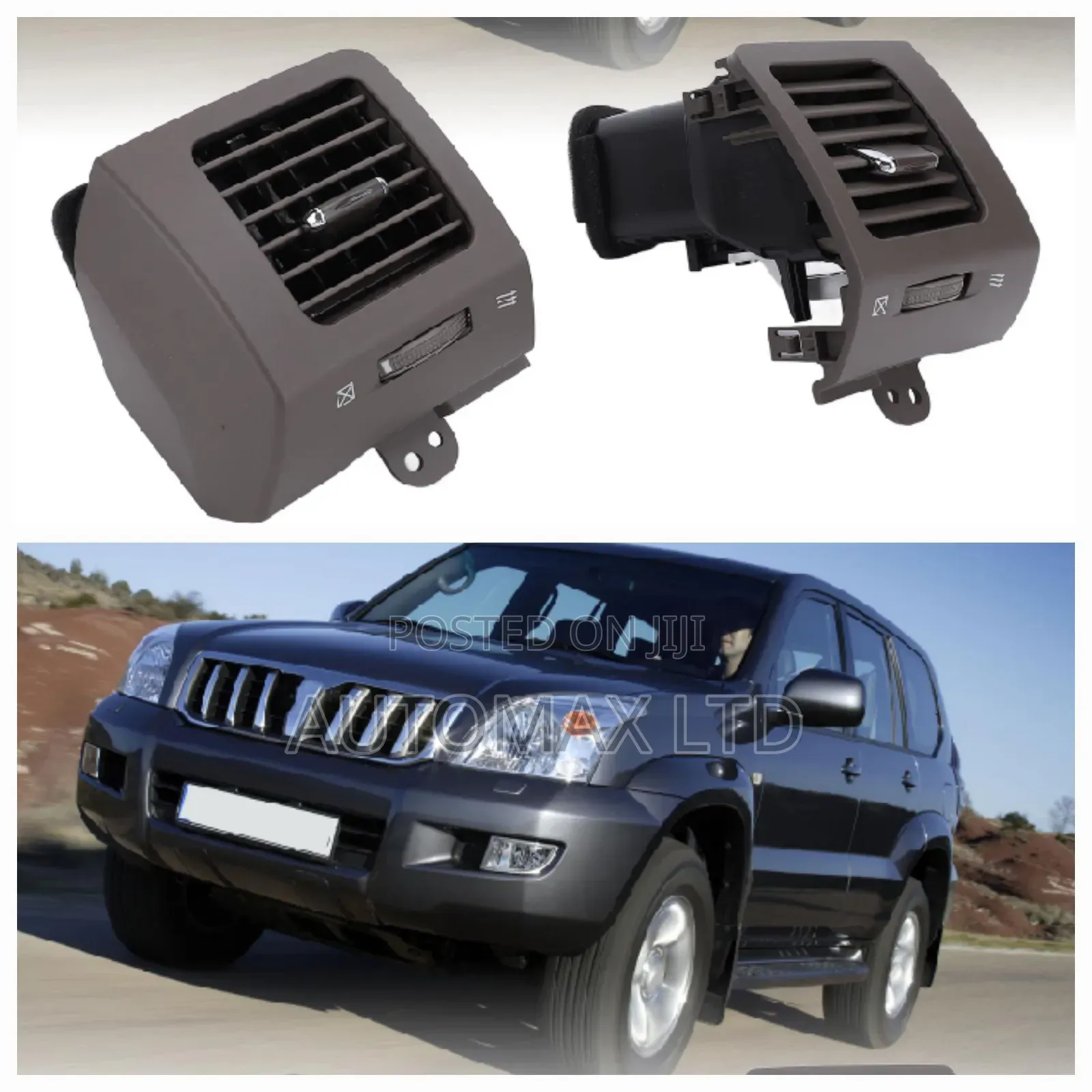 Fj120: Toyota Land Cruiser Prado, Side Air Flow Vent Outlets