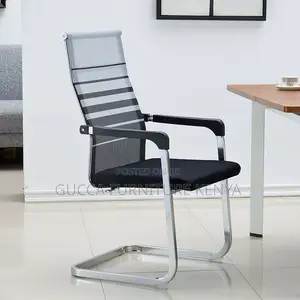 Office Chair: Mid-Back Mesh Boardroom Bow Office Chair