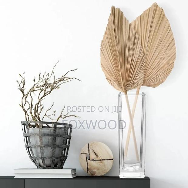 :*Glass Vase Cube Long Plain - thumbnail 4