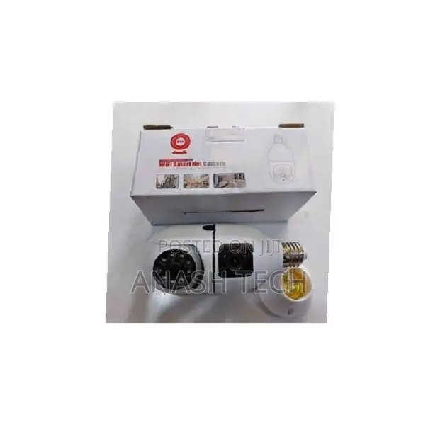 360° 1080p Ip Bulb Night Smart Home Wireless Security