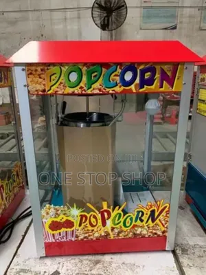 Commercial Popcorn Maker Designed With Acrylic Doors for Easy Acess
