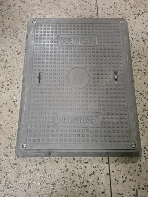 Composite Lockable Manhole Cover 450mm By 600mm