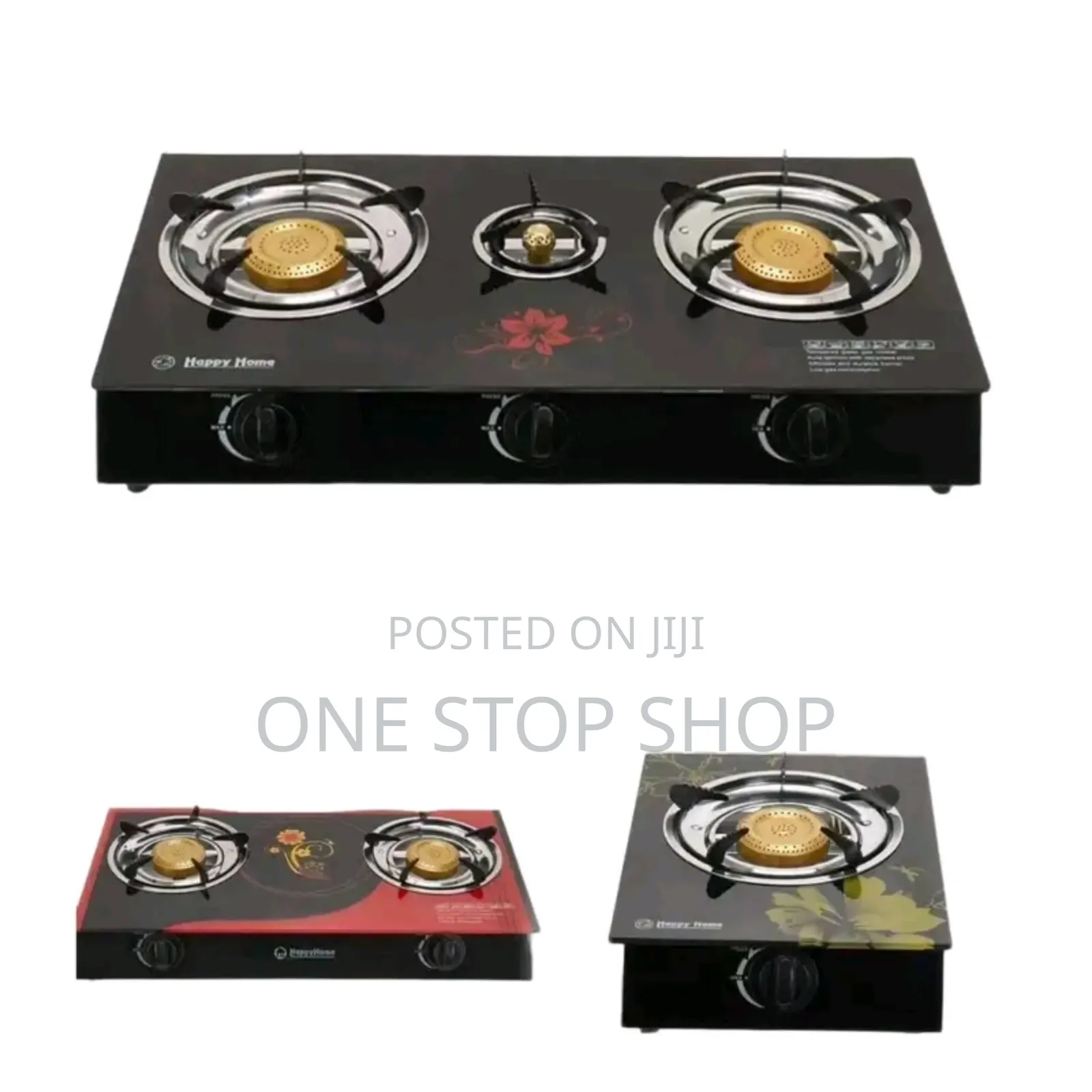 Double Glass Table Top Burner