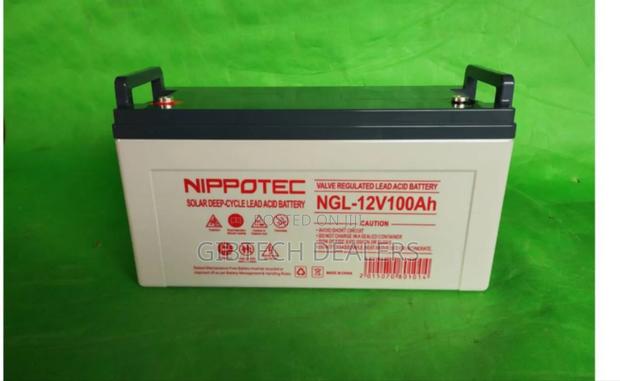 Nippotec Solar Deep Cycle Lead Acid Battery NGL-12v 100ah
