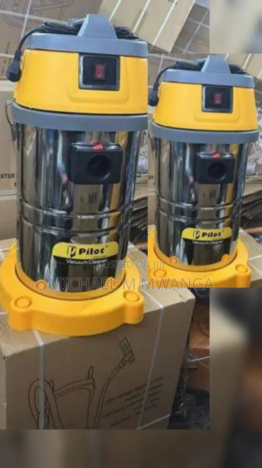 Stainless Steel Vacuum Cleaner( Wet and Dry)