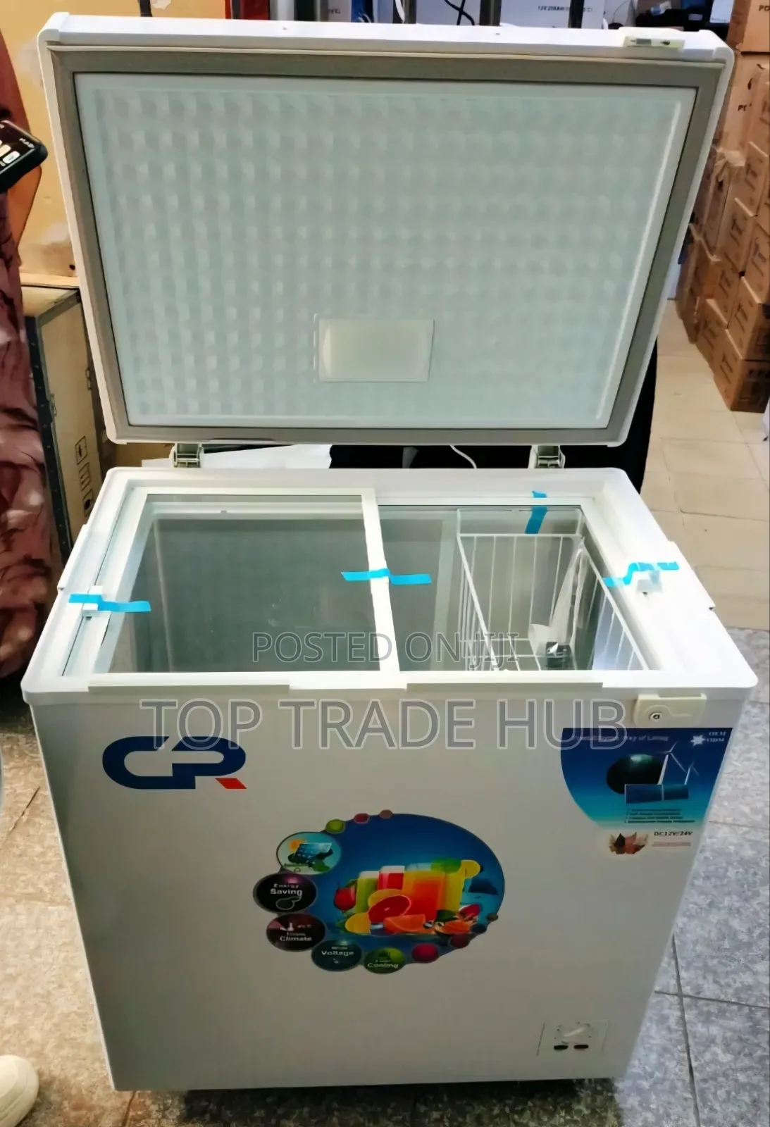 Cr 158l Chest/Deep Freezer Dc 12v/24v