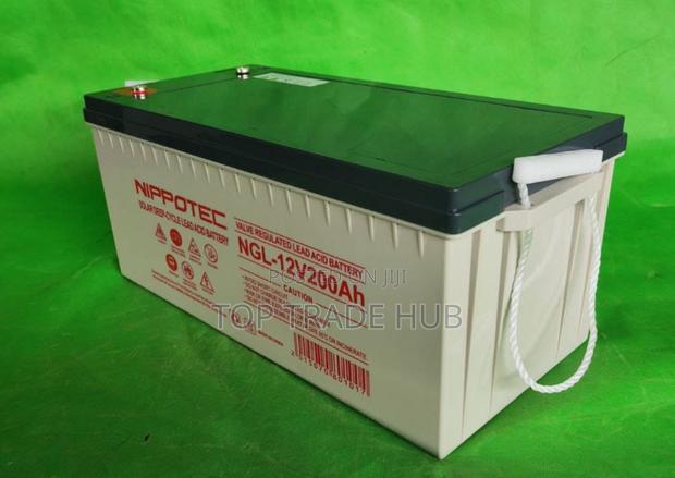Brand New Nippotec Deep Cycle Mf Solar Battery 12v 200ah