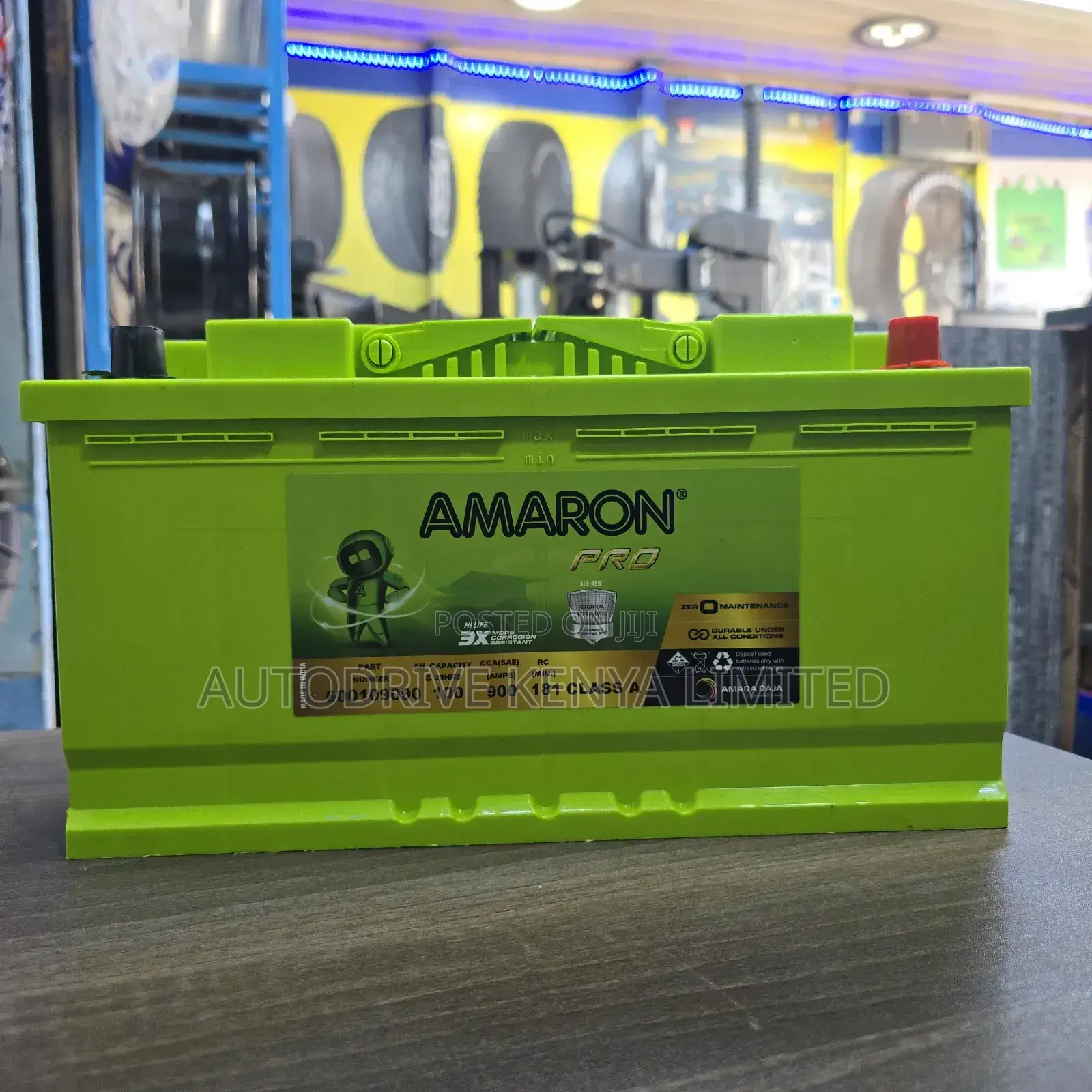 Din100 Amaron Car Battery