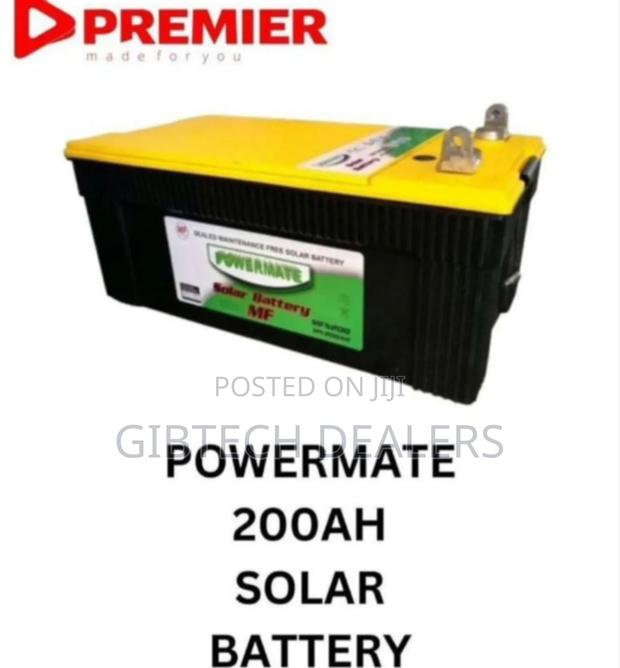 Powermate 150ah Solar Battery 12v - main view