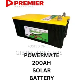 Powermate 200ah Solar Battery Heavy Duty