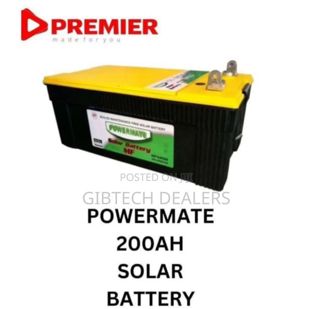 Heavy Duty Powermate 200ah Solar Battery