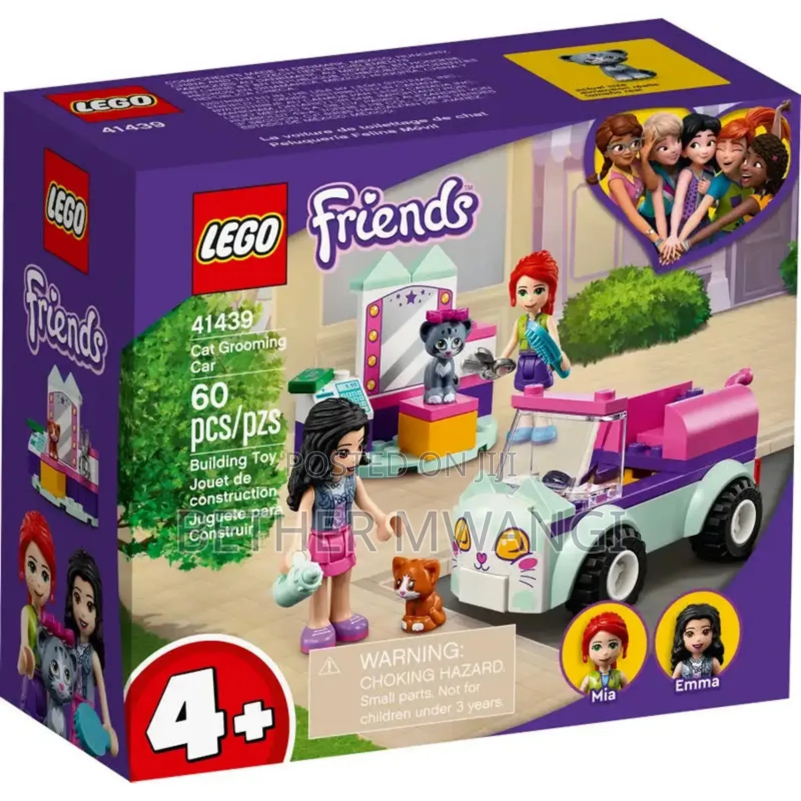 Lego 41439-Friends Cat Grooming Car in Kenya
