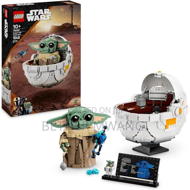 Lego 75403- Star Wars Grogu With Hover Pram in Kenya - thumbnail 2