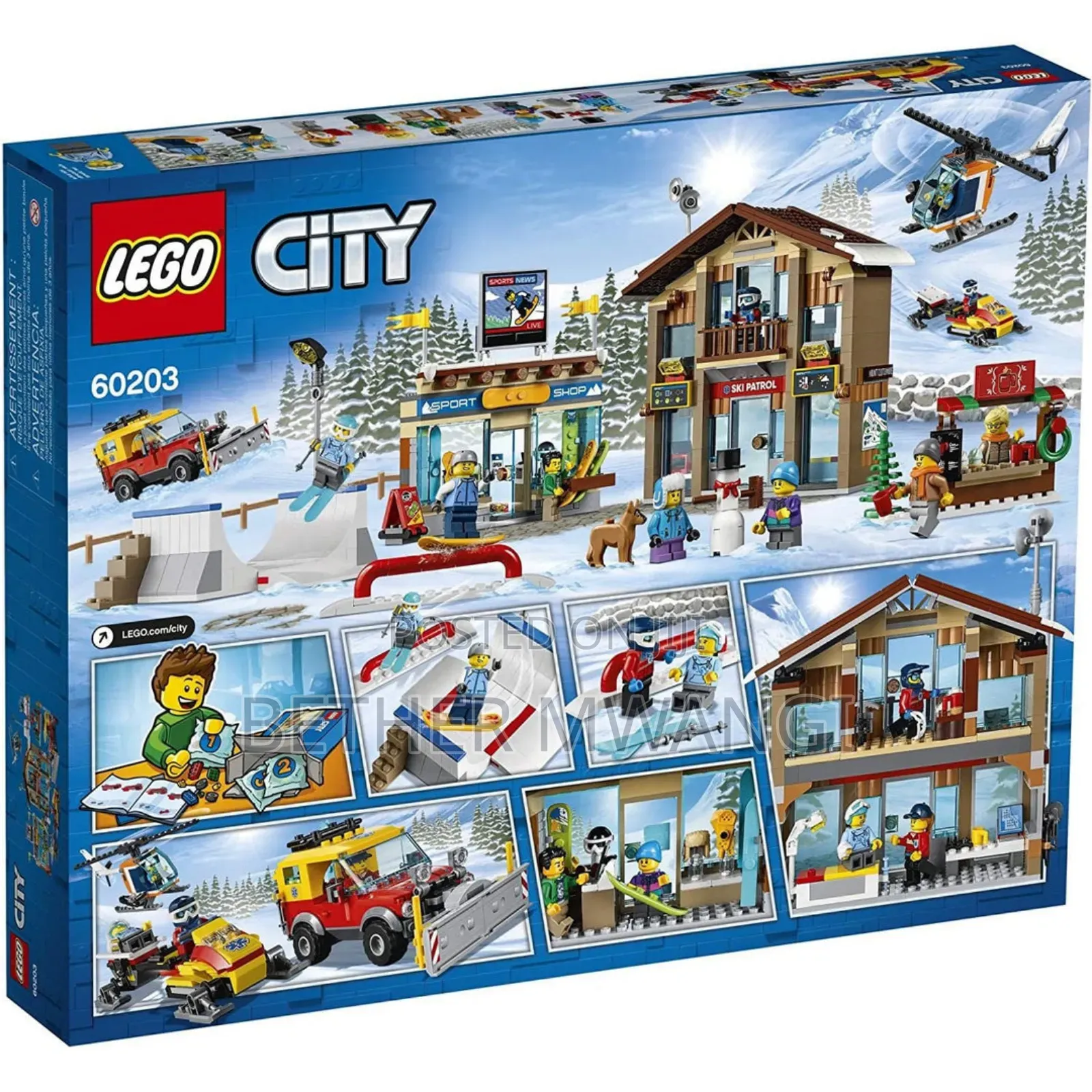 Lego 60203 - City Ski Resort in Kenya