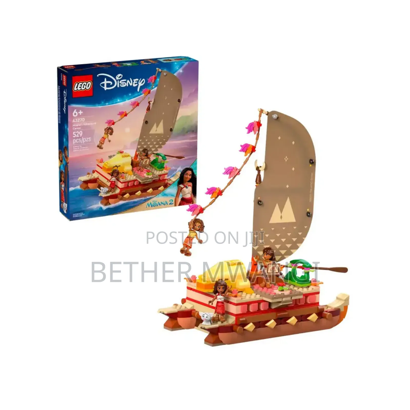 Lego 43270 - Disney Moana's Adventure Canoe in Kenya