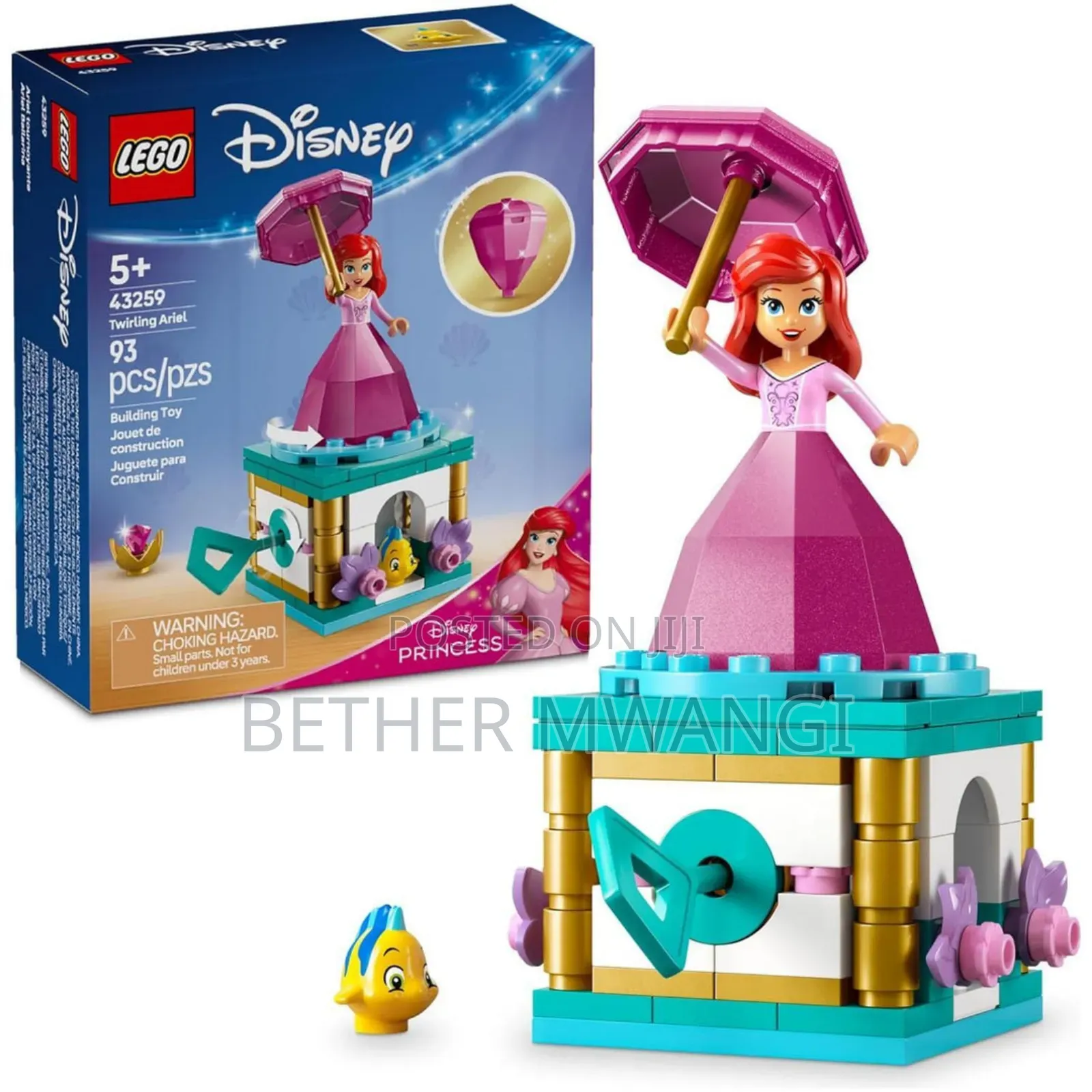 Lego Disney Twirling Ariel - (43259) in Kenya