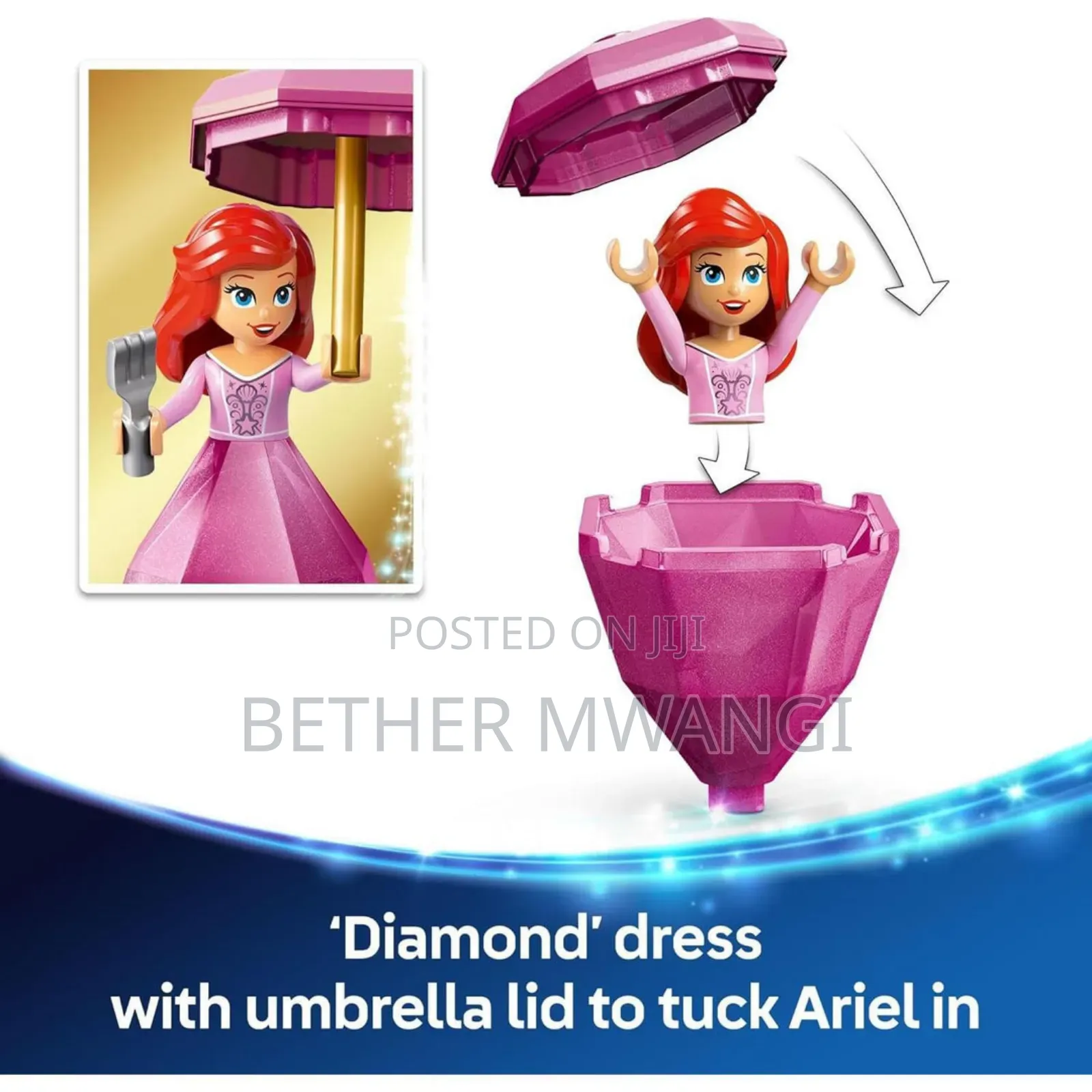 Lego Disney Twirling Ariel - (43259) in Kenya
